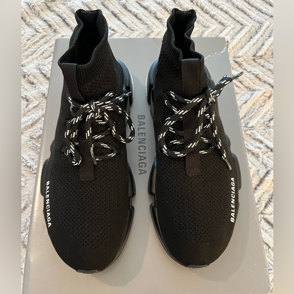 Balenciaga Speed Lace Up Trainers - Picture 11 of 16